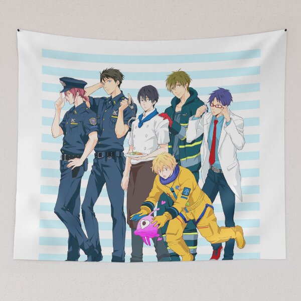 Item preview, Free! Boys 1 designed and sold by OtakuTeeSociety.