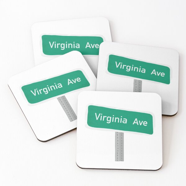 Item preview, Virginia Ave street sign 2 designed and sold by Kayley Boan.
