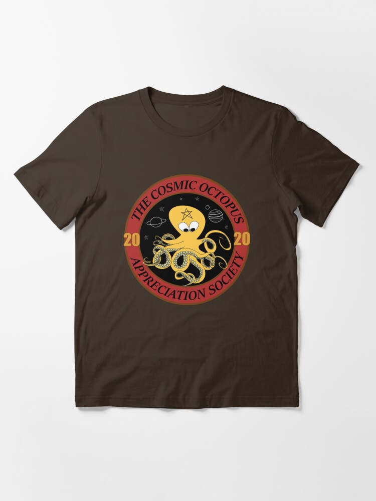 Alternate view of The Cosmic Octopus Essential T-Shirt