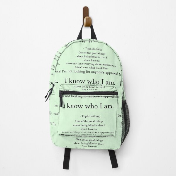 Item preview, I Know Who I am - Toph Beifong Avatar Quote designed and sold by smoothinsomniac.