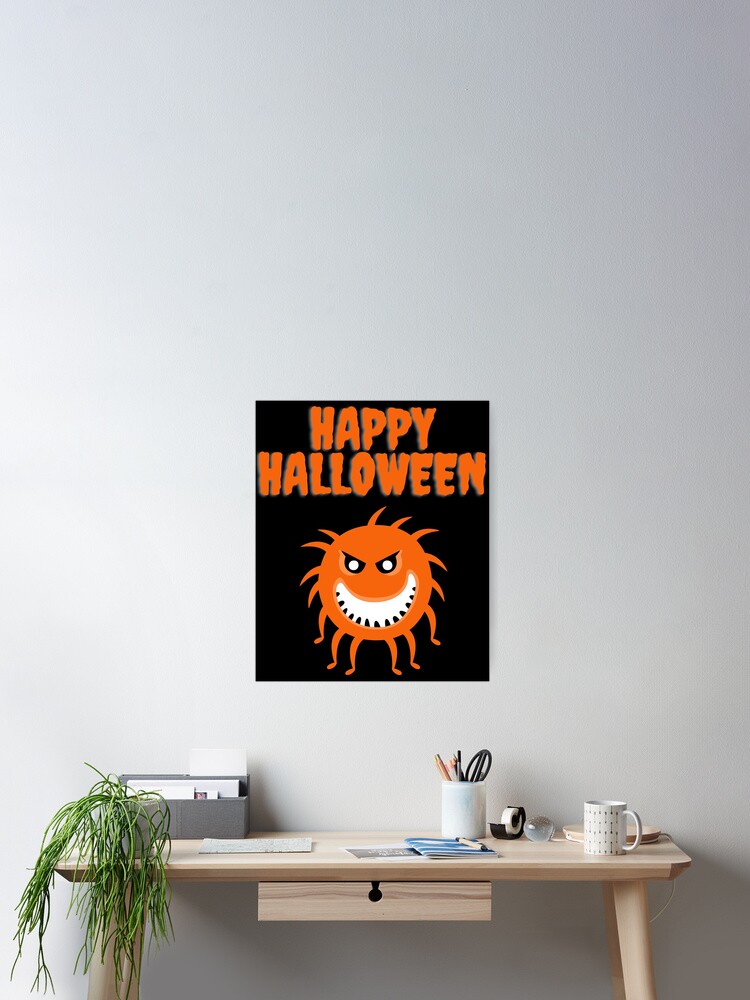 Coronavirus Happy Halloween Quarantine Lockdown Covid19 Virus Pandemic Poster By Thegreatamerica Redbubble