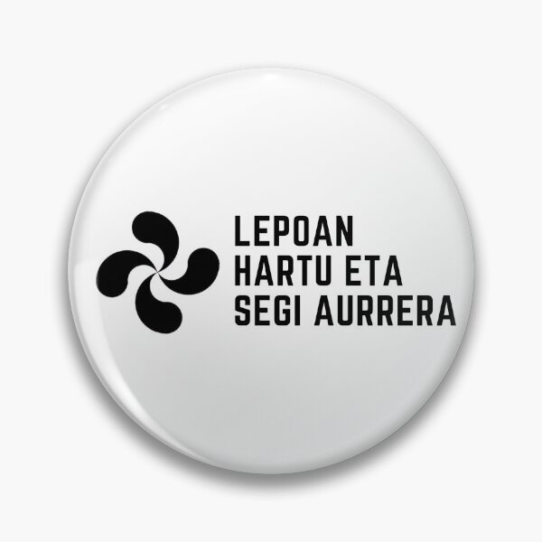 Item preview, Lepoan hartu eta segi aurrera designed and sold by Neriius.