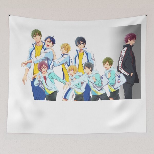 Item preview, Free! Boys 6 designed and sold by OtakuTeeSociety.