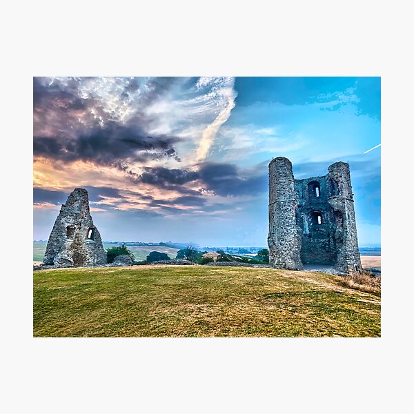 Hadleigh Castle HDR Photographic Print