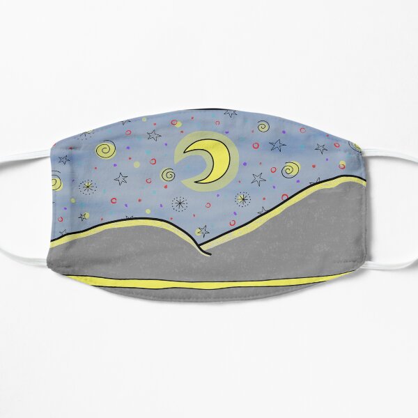Starry Starry Night Flat Mask