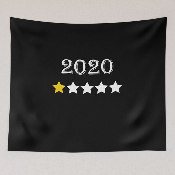 Item preview, Funny 2020 Review - 1 star rating designed and sold by Prof- Artist.