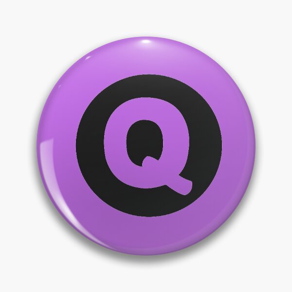 Item preview, letter q purple designed and sold by ZiphGames.