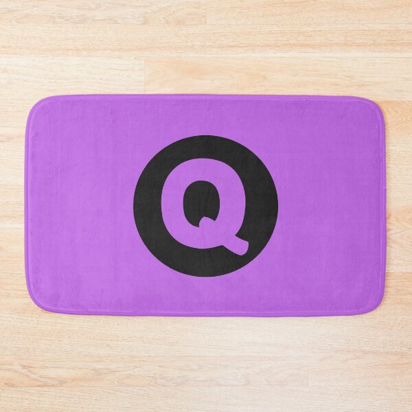 Item preview, letra q morada designed and sold by ZiphGames.