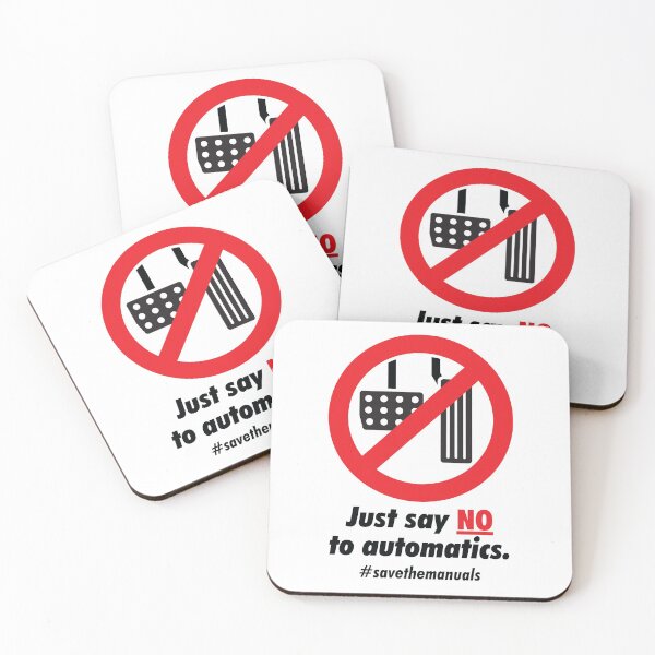 Item preview, Say No (to Auto) designed and sold by LogicWavelength.
