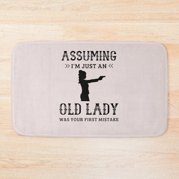 Item preview, Assuming I'm Just an Old Lady Was Your First Mistake Kayaking Classic T-Shirt designed and sold by Giftee01.