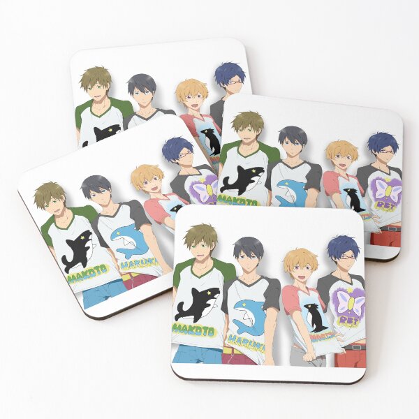 Item preview, Free! Boys 7 designed and sold by OtakuTeeSociety.