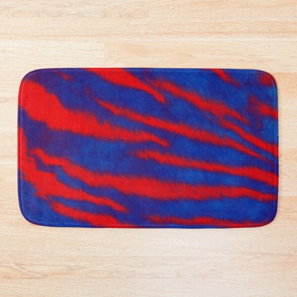 Item preview, Tiger Print Red and Blue  designed and sold by Sabbaht.