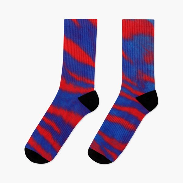 Item preview, Tiger Print Red and Blue  designed and sold by Sabbaht.