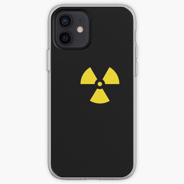 Nuclear Waste Hazard Symbol iPhone Soft Case