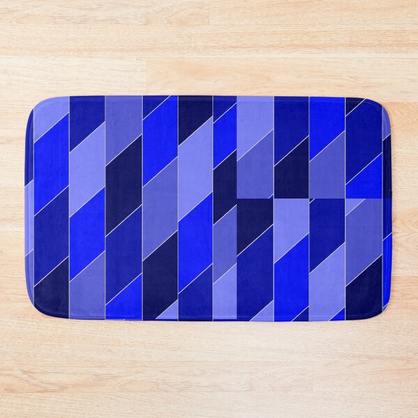 Item preview, Shades Of Blue : Geometric Pattern designed and sold by Rimsha M.
