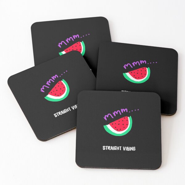 Item preview, ‘Mmm.... Straight Vibing’ Watermelon Art designed and sold by PerpetualPanic.