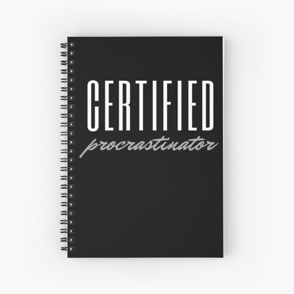 Item preview, Certified Procrastinator - Student Humor designed and sold by m95sim.