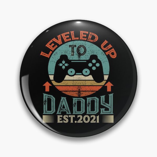Item preview, I Leveled up to Daddy 2021 Gift Promoted to Daddy Est 2021 designed and sold by Julien114.
