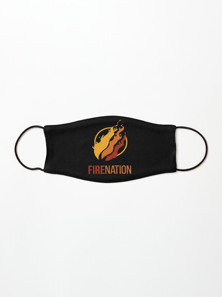 Prestonplayz Fire Nation Kids Mask By Saad47x Redbubble - fire nation preston roblox