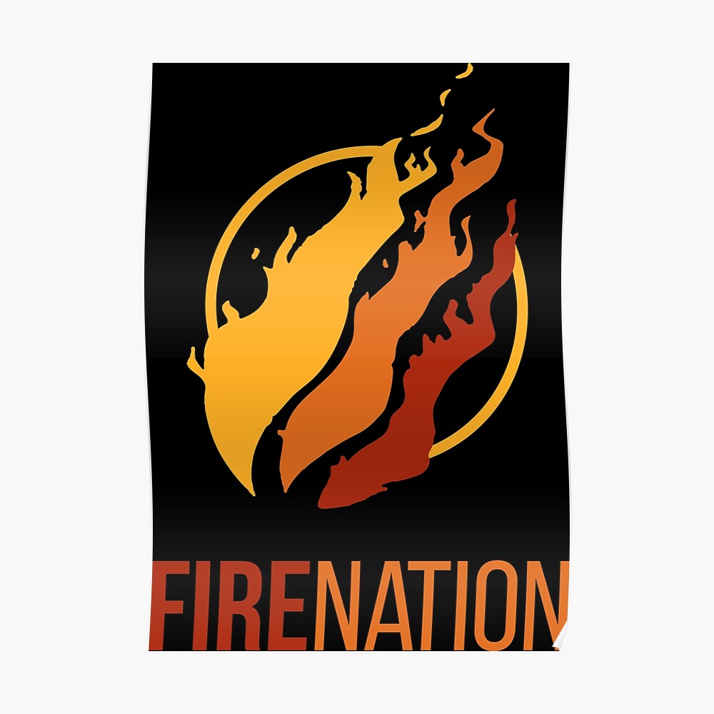 Prestonplayz Fire Nation Water Bottle By Saad47x Redbubble - fire nation preston roblox