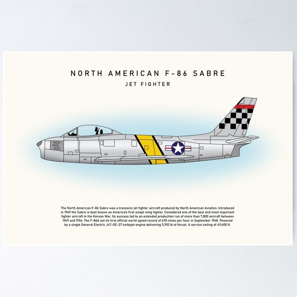 Item preview, F-86 Sabre designed and sold by rogue-design.