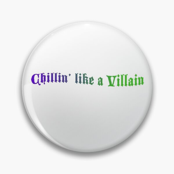 Item preview, Chillin' like a Villain - color designed and sold by PlanetaryArtist.