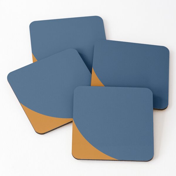 Item preview, Blue Curve on Orange designed and sold by PSCSCo.