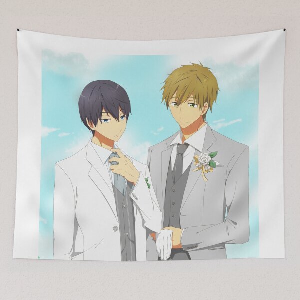 Item preview, Haruka & Makoto 1 designed and sold by OtakuTeeSociety.