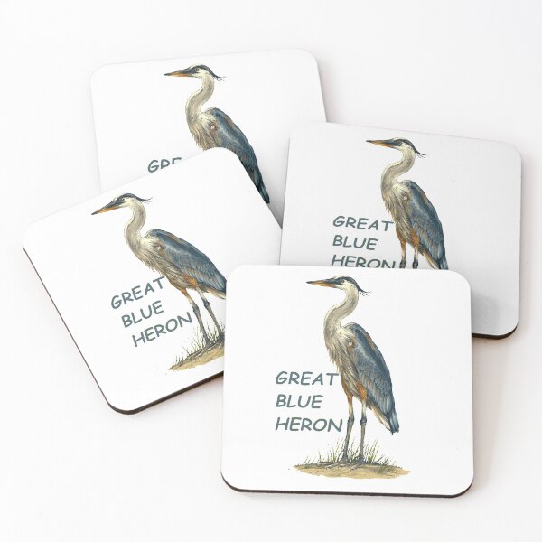 Item preview, Great Blue Heron Florida Keys designed and sold by KeysTreasures.
