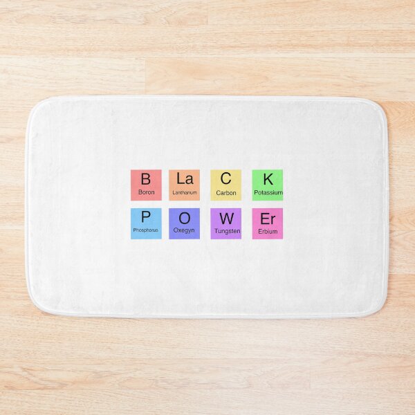 Item preview, black power periodic table designed and sold by charloottttee.