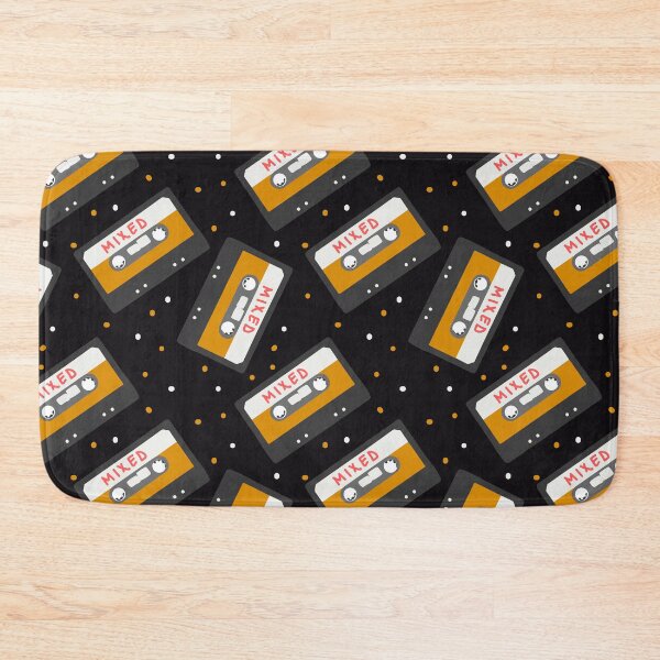 Item preview, Mixed Tape vintage inspired pattern designed and sold by Ilze Lucero.