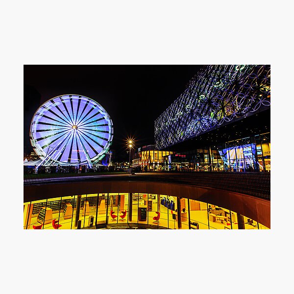 The Library of Birmingham and The Wheel Photographic Print