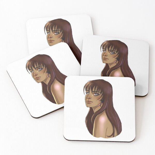 Item preview, Brunette portrait designed and sold by hoshimem.