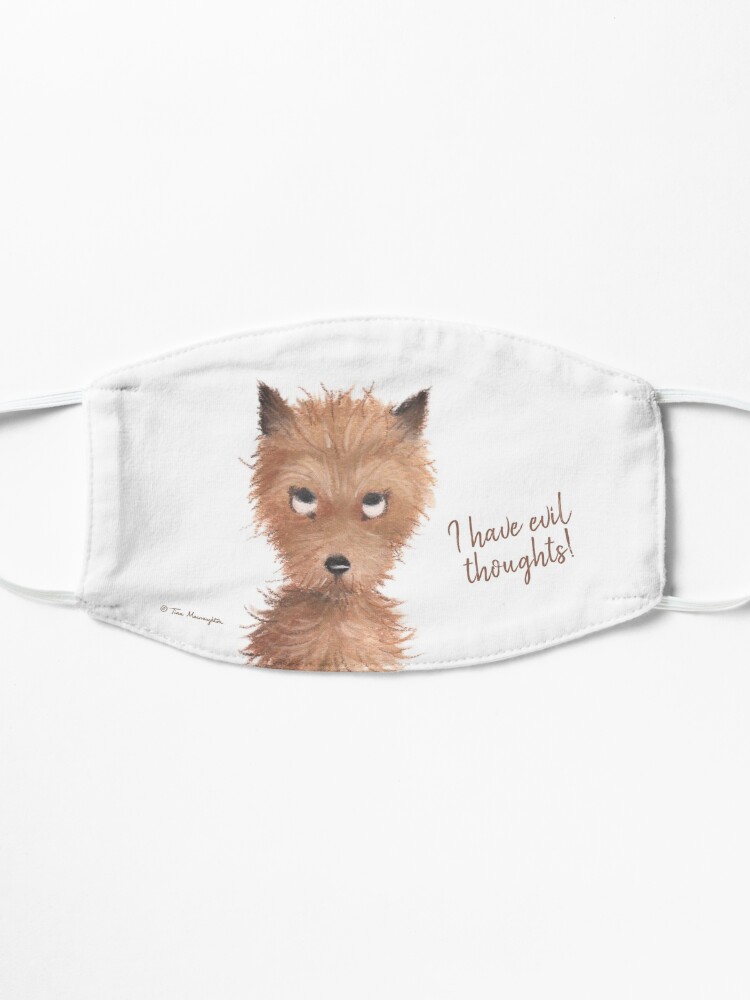 Alternate view of Cheeky Puppy Dog Eyes - "I have evil thoughts!" Mask