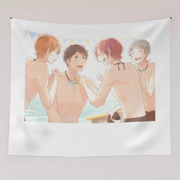 Item preview, Rin, Nitori, Momotaro, and Sosuke designed and sold by OtakuTeeSociety.