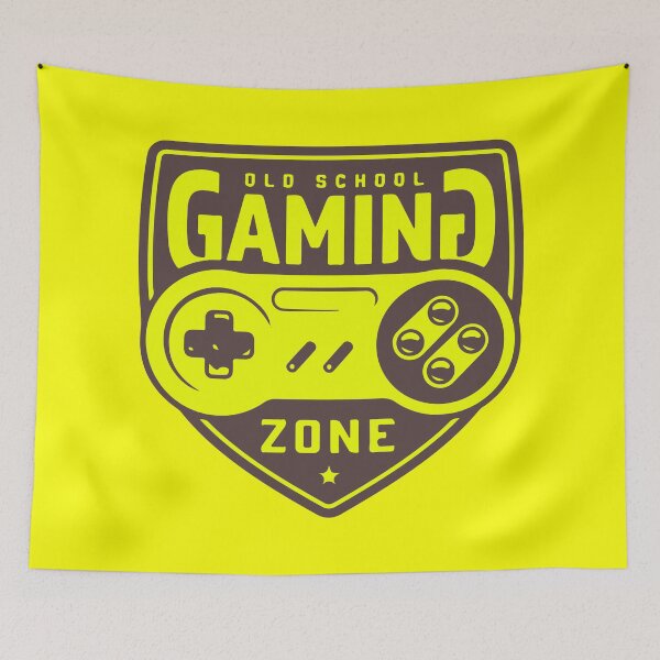 Item preview, Old School Gaming Zone designed and sold by GlobalWardrobe.