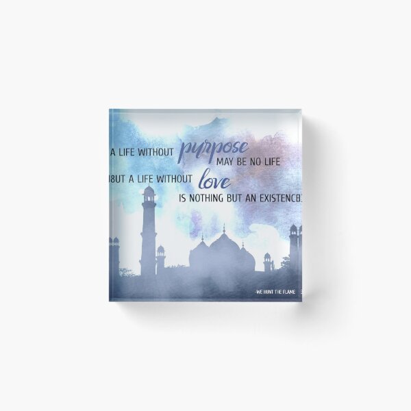 Item preview, Life Without Love Quote Color Version designed and sold by starshynebrite.