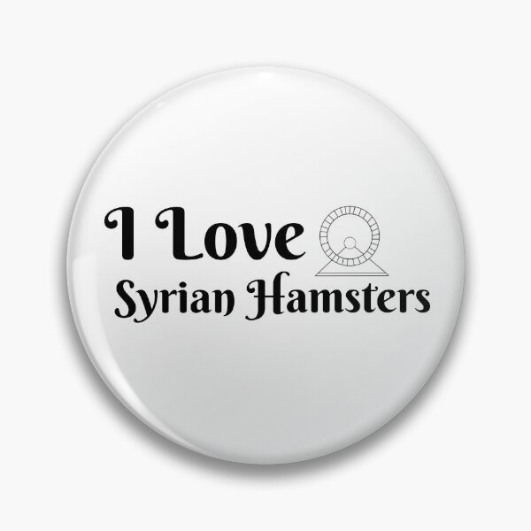 Item preview, I Love Syrian Hamsters designed and sold by kati-cat.