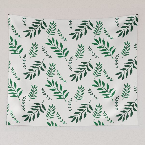 Item preview, Leafs pattern - grey designed and sold by miausmile.