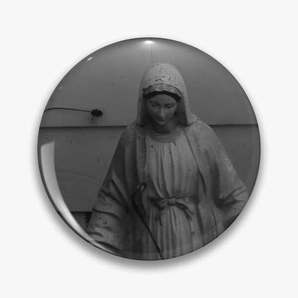 Item preview, Black and White Virgin Mother Mary designed and sold by smoothinsomniac.