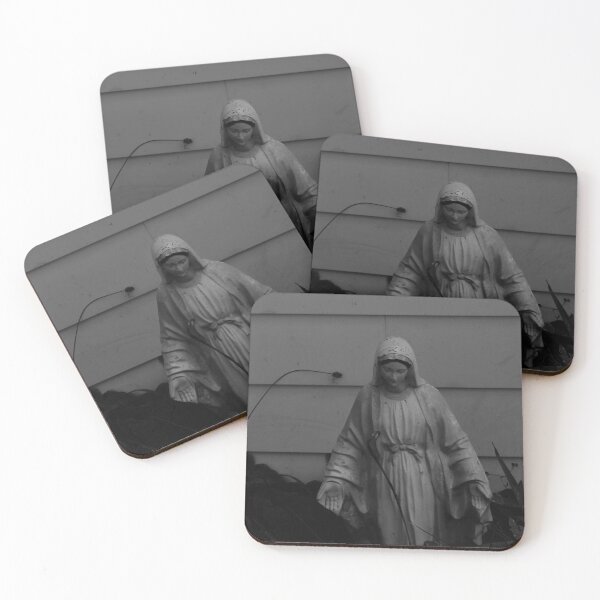 Item preview, Black and White Virgin Mother Mary designed and sold by smoothinsomniac.