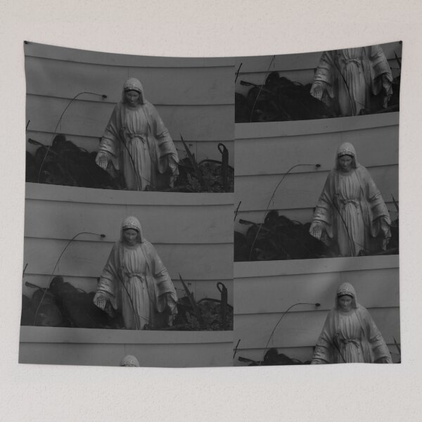 Item preview, Black and White Virgin Mother Mary designed and sold by smoothinsomniac.