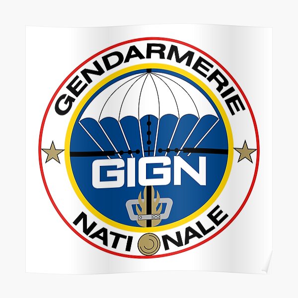 (HQ) Groupe d'Intervention de la Gendarmerie Nationale (GIGN) Poster
