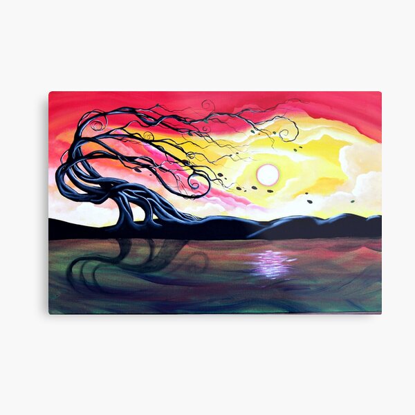 Letting Go by Angieclementine Metal Print