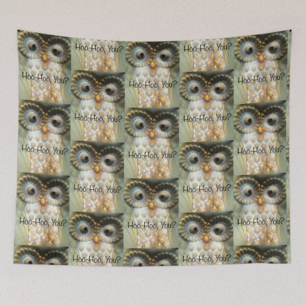 Item preview, Owl Hoo-Hoo, You? designed and sold by Kaushal Pal.