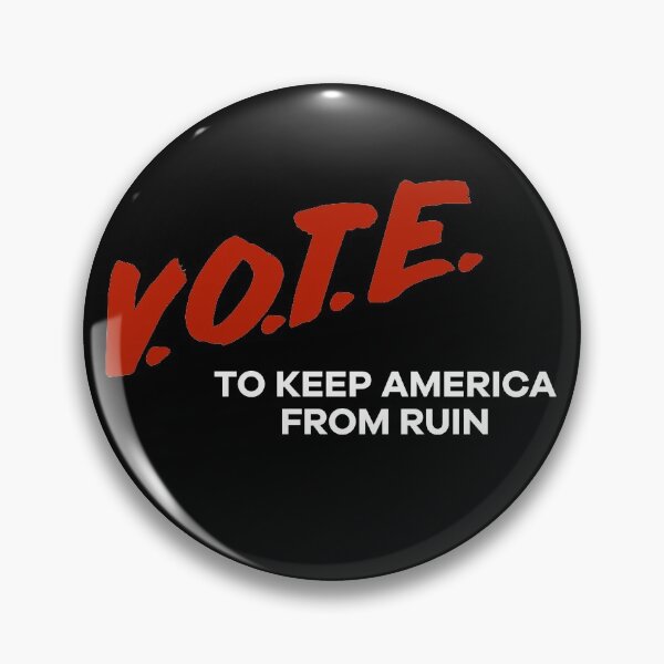 Item preview, V.O.T.E. To Keep America From Ruin Political Presidential Election Anti-Trump Biden 2020 Vintage Retro designed and sold by Miles Apparel.