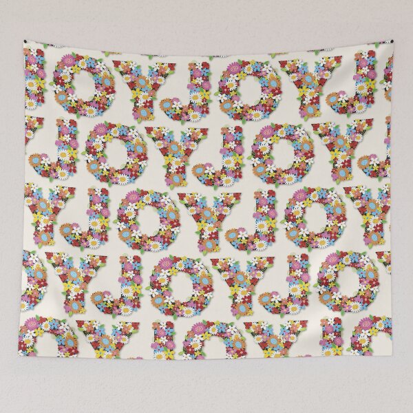 Item preview, JOY Spring Flowers © fatfatin designed and sold by fatfatin.