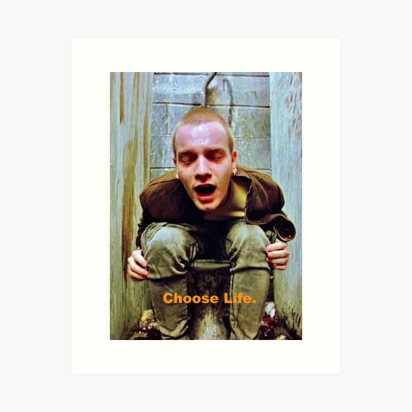 Trainspotting Kunstdruck