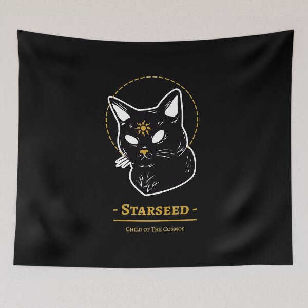Item preview, Starseed - Cosmic Cat designed and sold by PythiaStore.