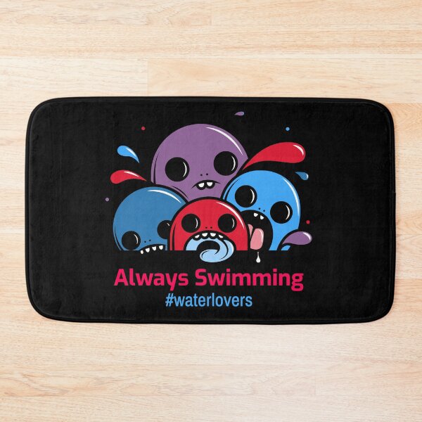 Item preview, Always Swimming #waterlovers designed and sold by Zwembad Vergelijker.